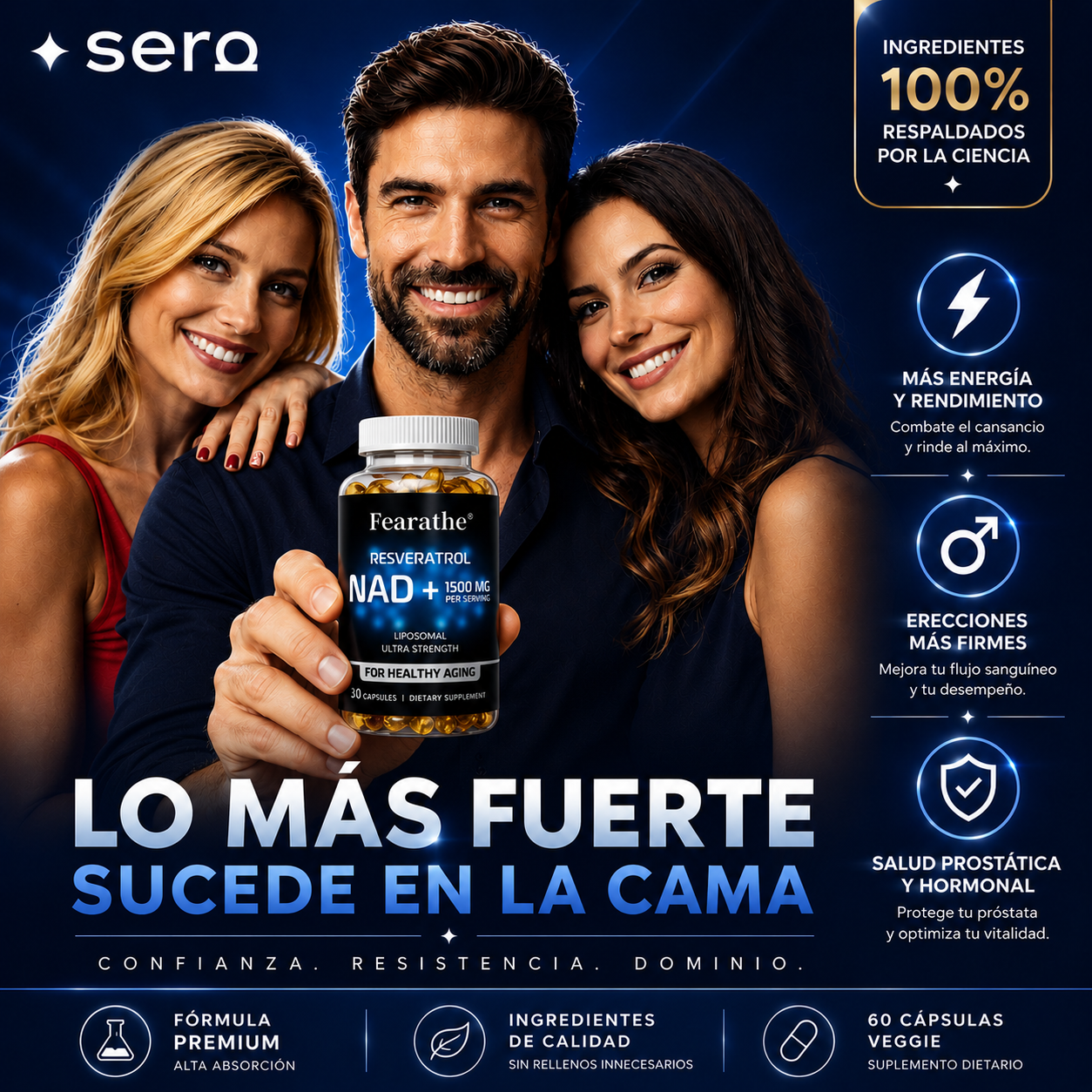 NAD+  Men Complex | El verdadero aliado del hombre en la intimidad
